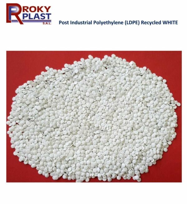 POLYETHYLENE LDPE RECYCLED WHITE