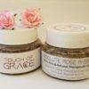 Rose body scrub