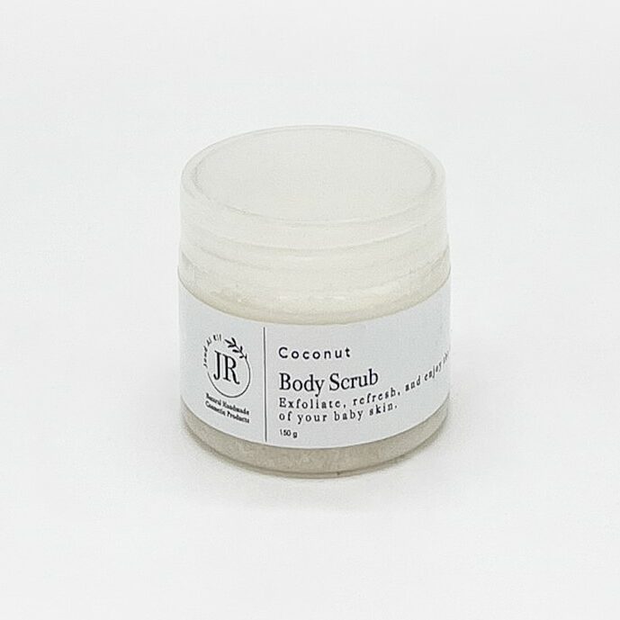 coconut body scrub