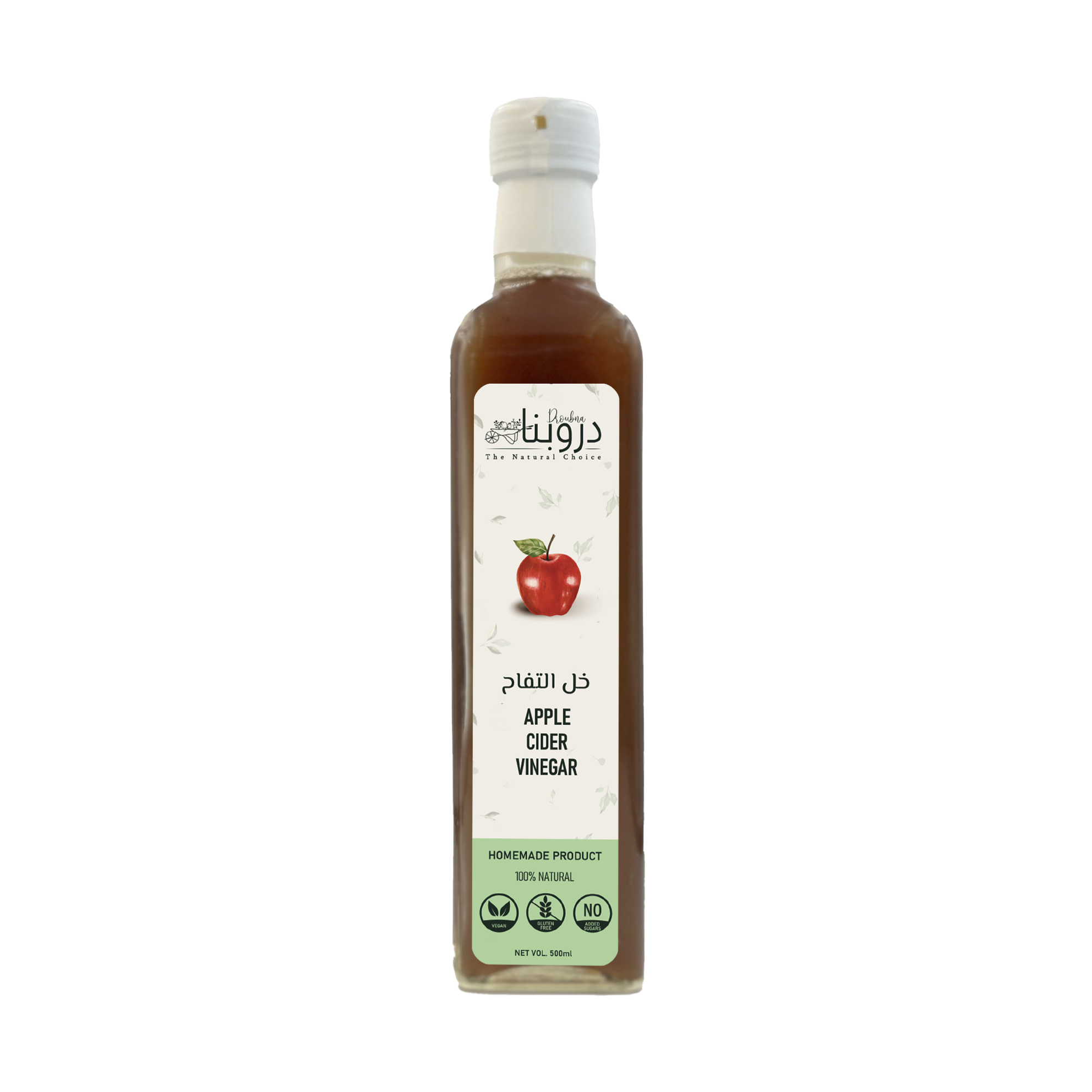 Apple vinegar 500ml Front