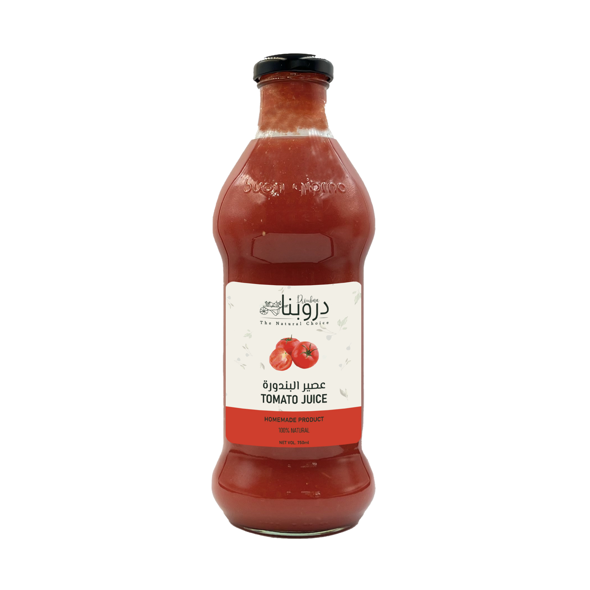 Tomato juice 750ml Front