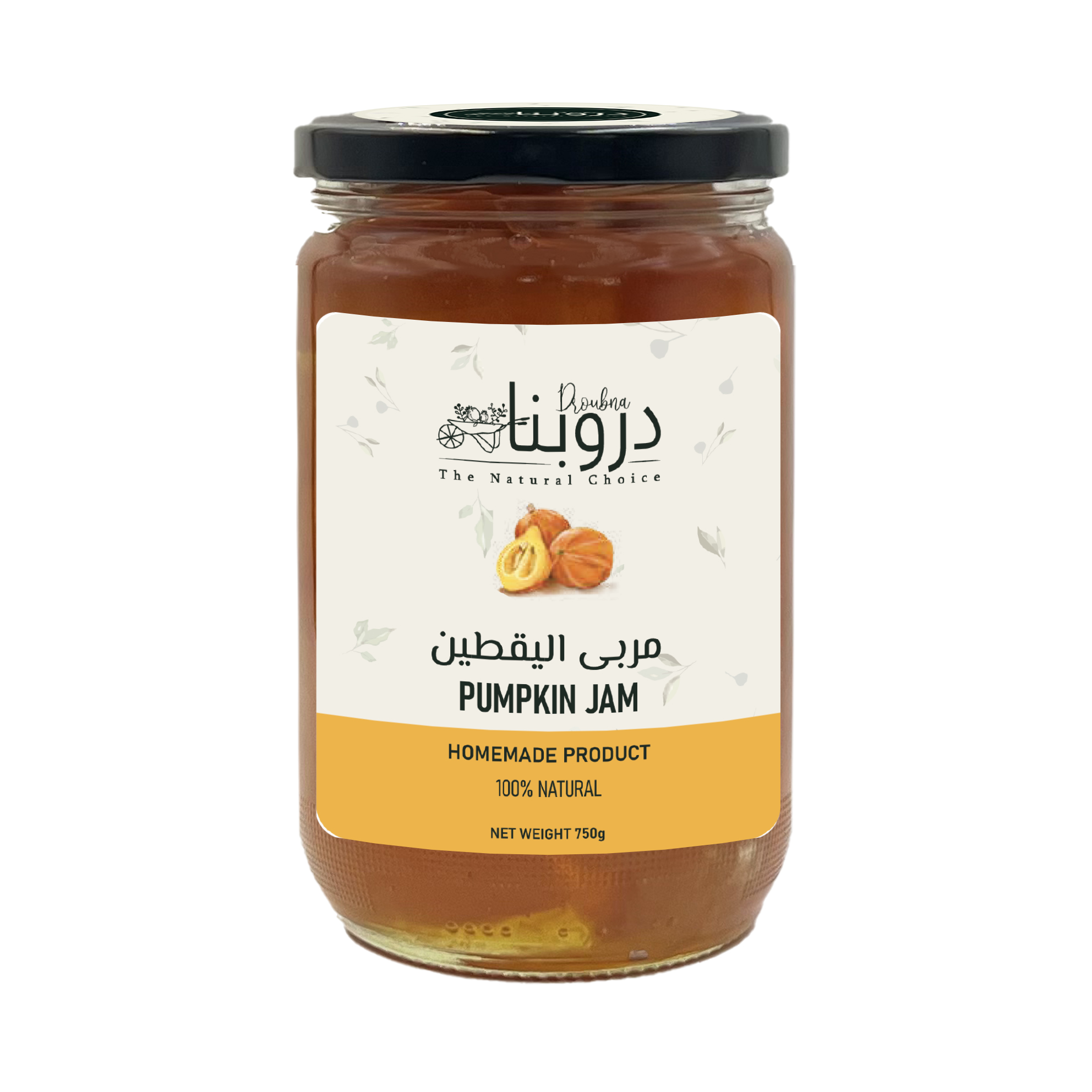 Pumpkin jam 750g Front